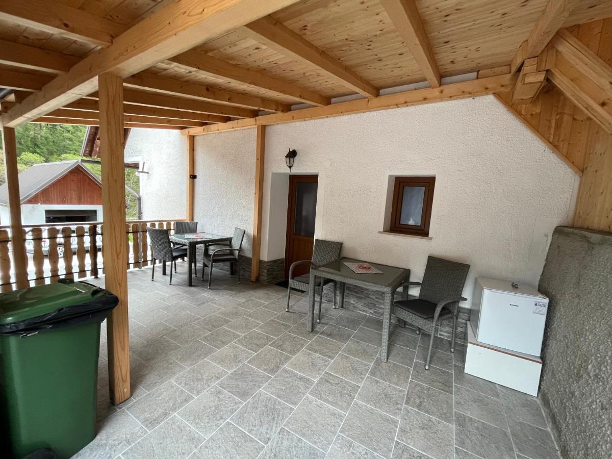 Apartmaji In Sobe Cuder Soča Εξωτερικό φωτογραφία